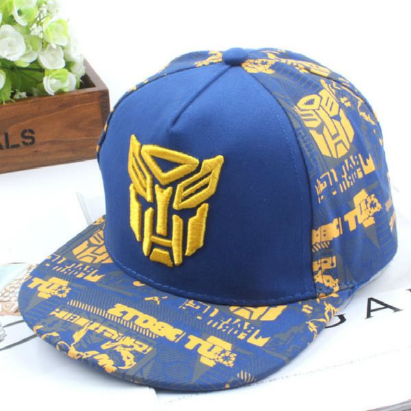 

2019 New Embroidery Transformer Cap Super Car Man Baseball Caps Kids Hats Boys Girls Hip Hop Hat K-pop Hats Snapback Caps La Cap