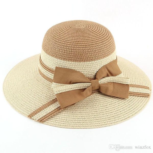 wide brim hat with string