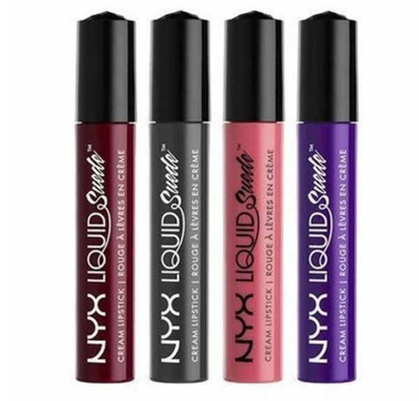 

NYX Cosmetics 12 Colors Liquid Suede Cream Matte Lipstick lip gloss lipgloss rouge a levre maquillage