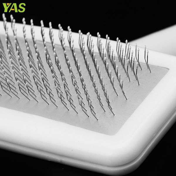 

pet dog cat puppy hair shedding grooming trimmer fur comb brush slicker tool jun13
