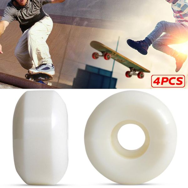 

4pcs skateboard wheels 52*32mm 95a double rocker wheels durable pu downspeed sliding longboard cruiser wearproof