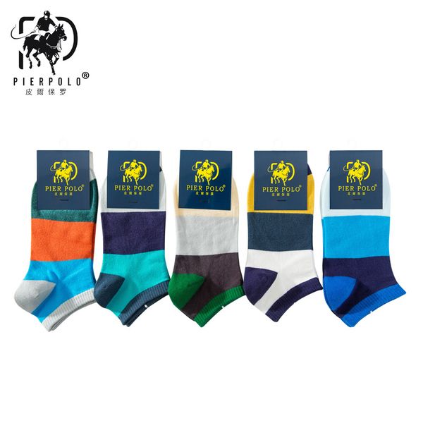 

Summer Knitted Art Tide Men Socks Pier Polo Brand Men 'S Cotton Socks Happy Meia Socks High Quality Sock Calcetines