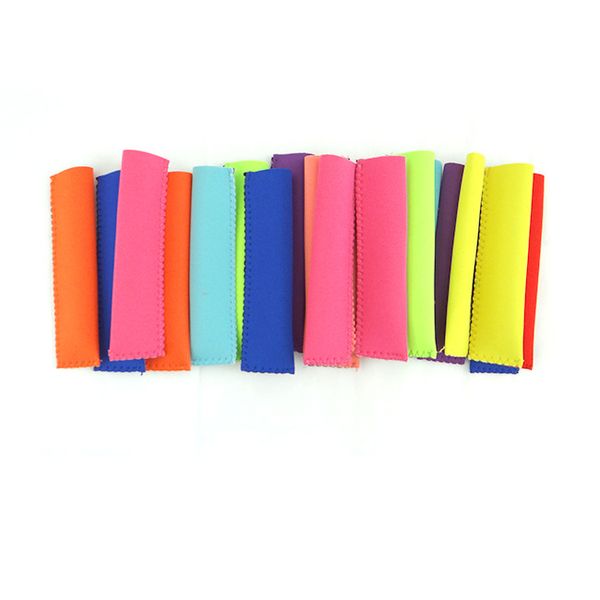 

новый дизайн 200шт новая мода popsicle держатели pop ice гильзы морозильник поп держатели