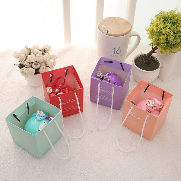 

small paper gift bag with handle festival jewelry bags wedding birthday party gift package bags