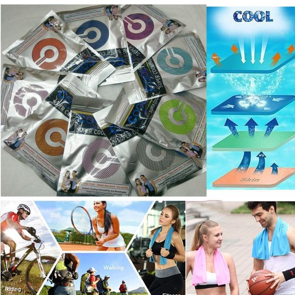 

Ice cold towel cooling ummer anti un troke port exerci e cool quick dry oft breathable cooling towel double layer 30 90cm