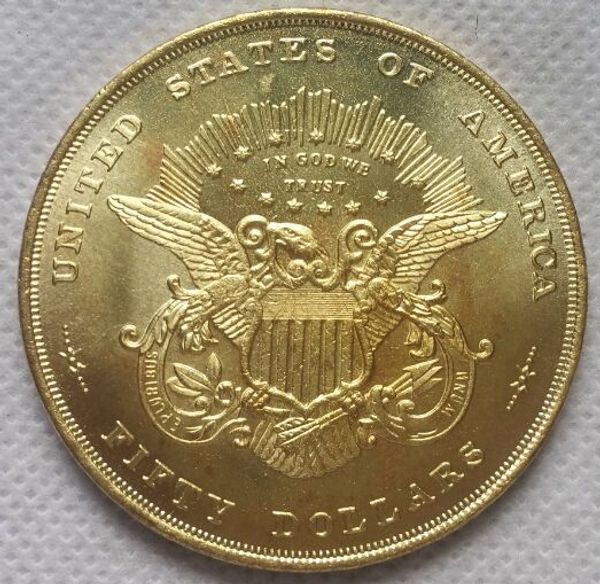 

USA 1877 $50 Fifty Dollar Patterns COIN COPY FREE SHIPPING