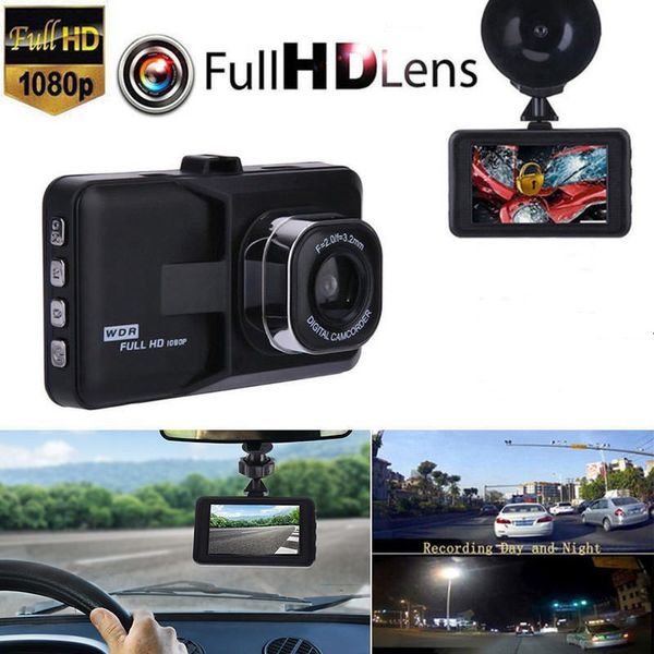 

3.0" vehicle 1080p car dvr dashboard dash cam camera video recorder g-sensor gps ing