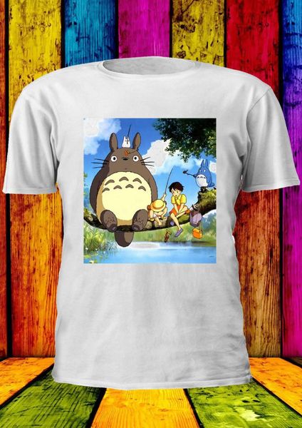 

totoro my neighbor tortoro studio t-shirt vest new men women unisex, White;black