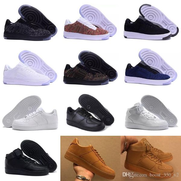 

Высокое качество новейшие Ман мода низкий высокий топ белые туфли женщины черный