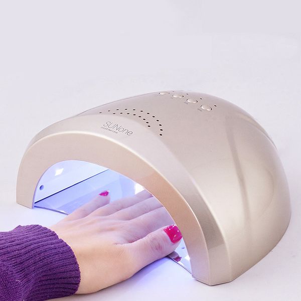 

luollove normal 48w uv led lamp 365+405nm led nail lamp dryer dual light sources white light drying