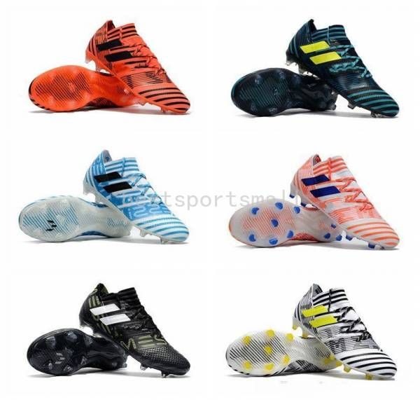 

2017 туз 17+ Purecontrol FG мужская футбол обувь Nemeziz 17.1 FG футбольные ботинки кроссовки футб