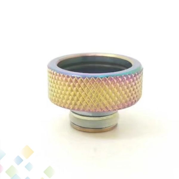 

510 to 810 Drip Tip Adapter Stainless Steel Material Fit TFV8 Baby 510 Tank Atomizer Connecter Adaptor E Cigarette DHL Free