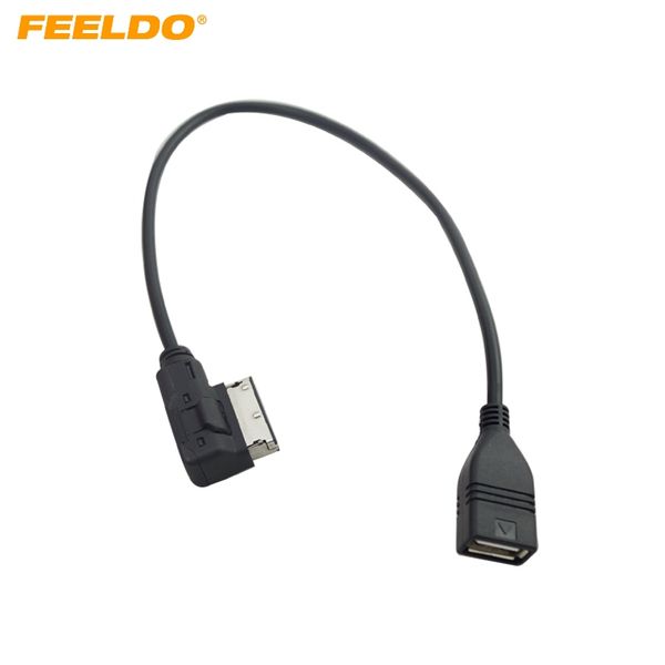 

FEELDO Car Audio Music Interface AMI / MDI / MMI Для Кабель-адаптер USB для Audi A3 / A4 / A5 / A6 / VW TT / Jetta / GTI / GLI / P