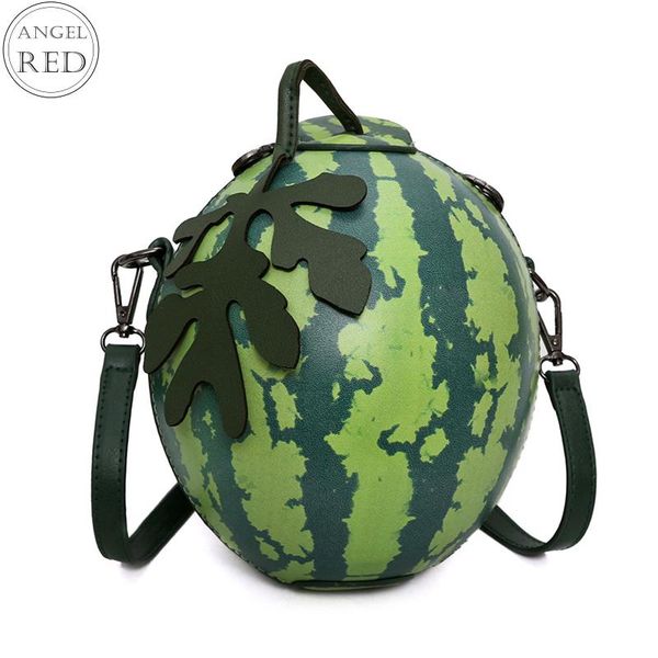 

new handbag watermelon fashion messenger bags lady crossbody for women party travel bags bolsos mujer beach bag hard saddle