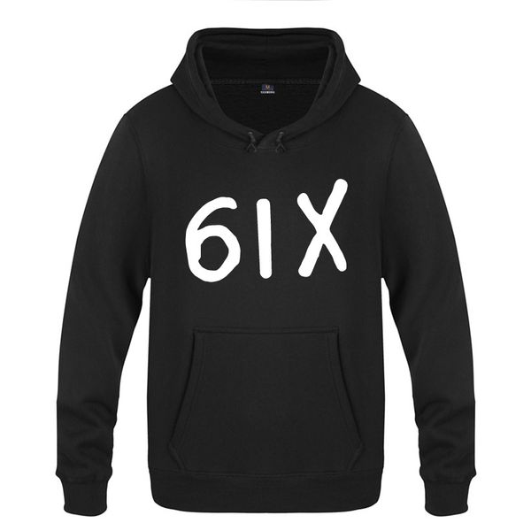 

six6 print fleece hoodies god's plan hip pop loose pullover black white grey men designer sweatshirt