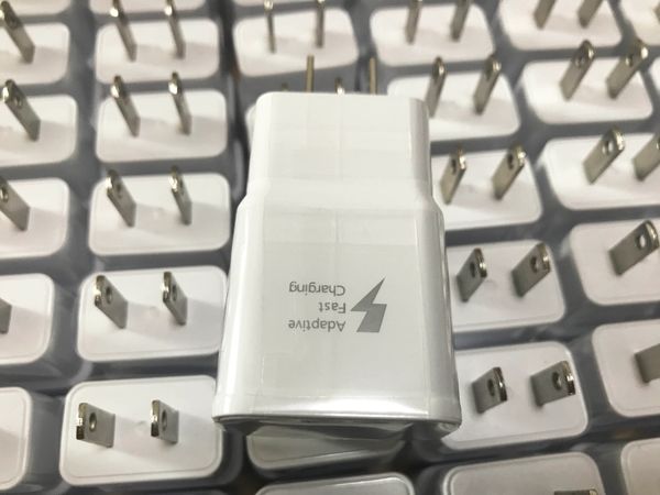 

eu/us fast charger usb home wall charger adapter for galaxy s6 s7 edge s8 s8 plus without package