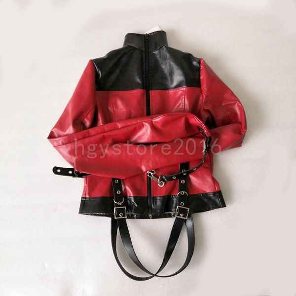 Women /& Mens Asylum Straight Jacket Costume Restraint Armbinder BODY HARNESS