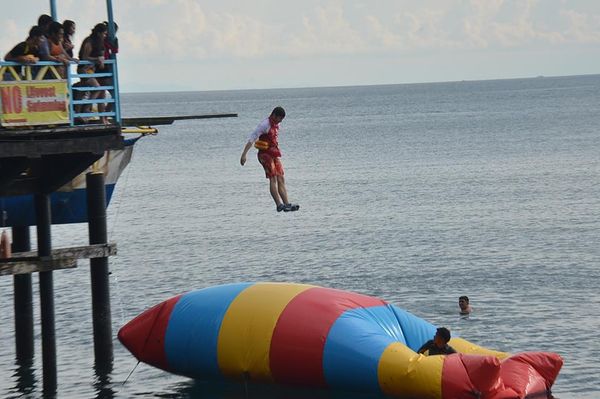 

10x3m sunway durable water blob jump inflatable water blob inflatable water
