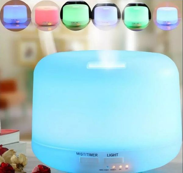 

300ml essential oil diffusers air humidifier aroma diffuser aroma lamp aromatherapy electric 7 color led light llfa