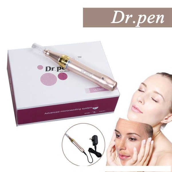 

wired m5/m7 skin care electric derma pen dr.pen stamp micro needle roller with 2pcs 12pin needle cartridge