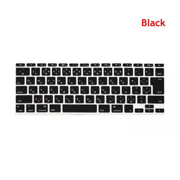 Japonês Inglês Japão JP Versão JP Tampa do teclado de silicone para MacBook Pro Air Retina 13 '' polegada A1342 A1369 A1466 A1278 A1425 A1502
