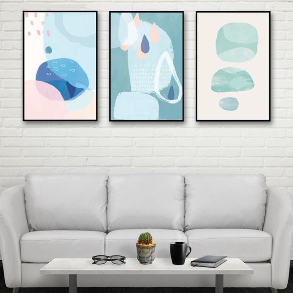 

home living room wall decoration printing circle geometry abstract paintings nordic style posters art canvas pictures minimalism