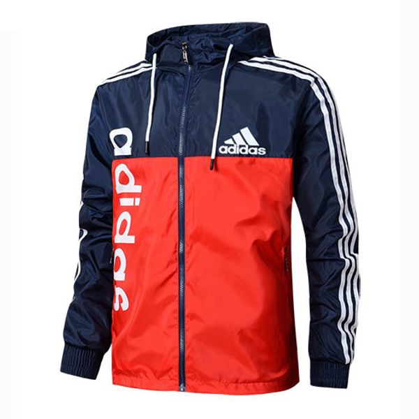 

2019 hoodeis mens sports jackets windbreaker pattern letter print thin coat zipper casual jackets -4xl, Black;brown
