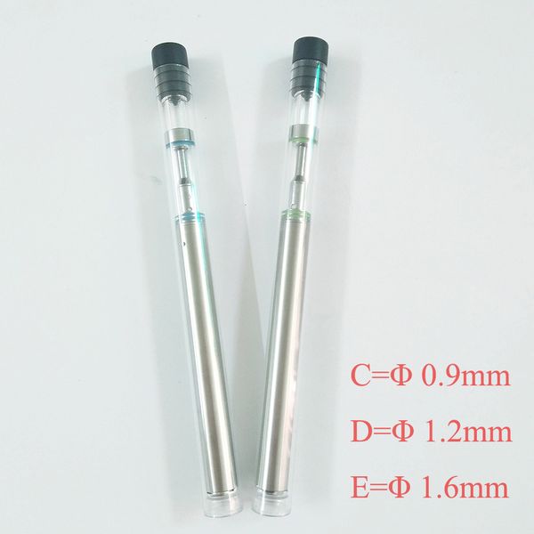 

ceracmic slim disposable e glass starts cigarette no leak bud-d1 empty oil thick vape pen .5ml kit 2018 coil vaporizer pen vjffq