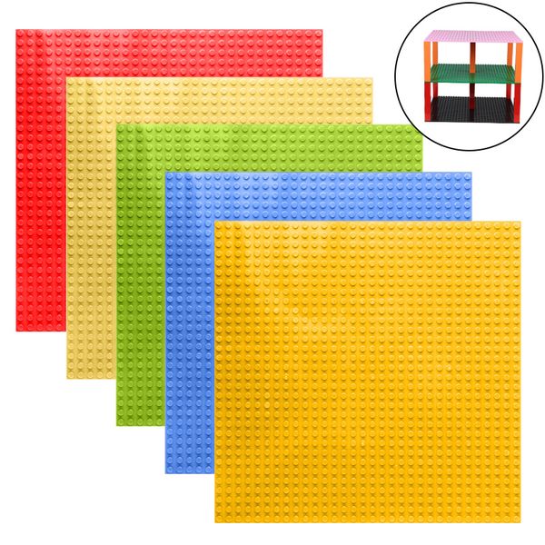 

Free Shipping Double Side Base plate for Small Bricks Baseplates 32*32 Dots 10"*10" DIY Building Blocks Compatible with major brand blocks