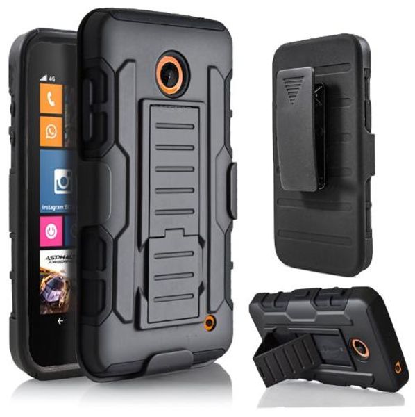 

для nokia lumia 920/630 635/830/640 / 640xl/530/730 735/520/значок 929 930/950 защитная броня жесткий чехол кобура зажим для ремня крышка