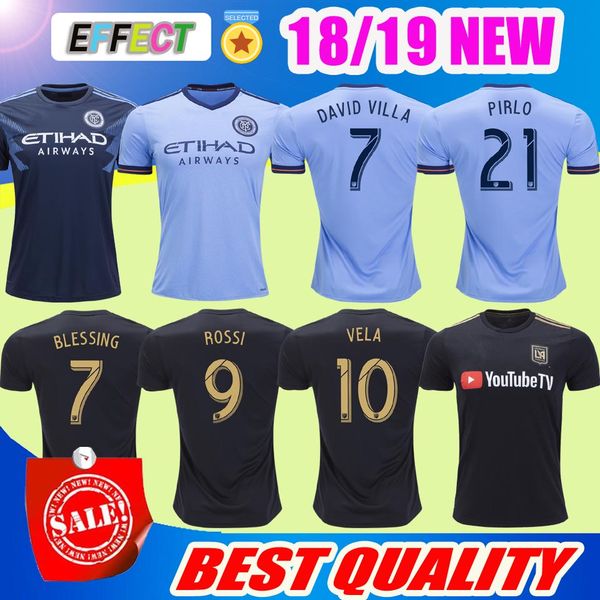 

NEW 18/19 LAFC Soccer Jersey 2018 BLESSING ROSSI FEILHABER Parley Jersey MEDINA MORALEZ MATARRITA LOS ANGELES LAFC VELA 10# Footbal Shirts
