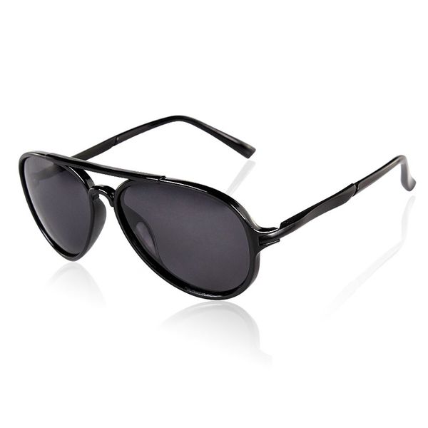 

2018 pilot polarized sunglasses men black driving lenses masculino sun glasses women eyewear, White;black