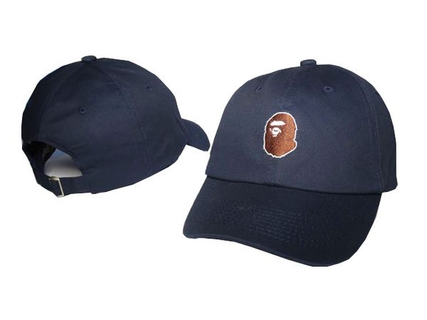 

2019 new style ape embroidery cap male spring duck cap female korean version baseball cap outdoor sun hat, Blue;gray