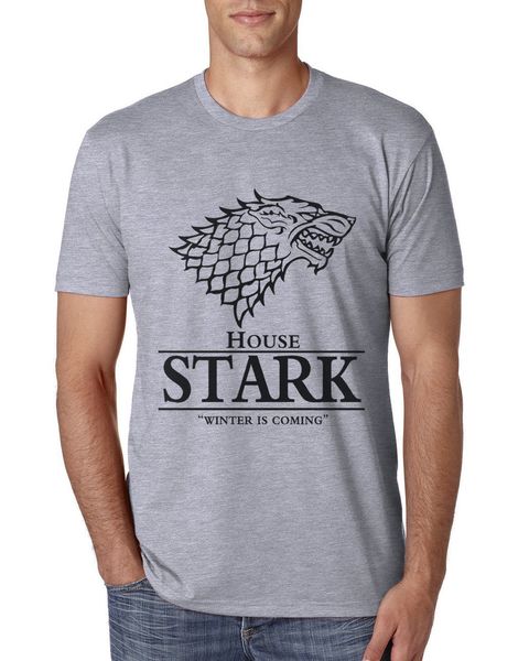 Game of Thrones House Stark Winter Is Coming Hommes T-Shirt