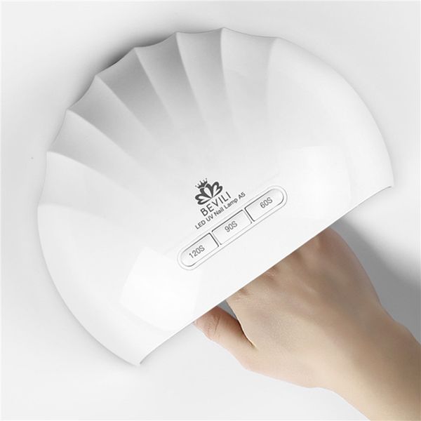 

professional led nail dryer 36w led lamp gel polish uv lamp double light curing tools manicure machine with usb drop shipping