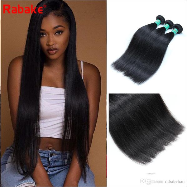 3 9a Grade Peruvian Human Hair Bundles Straight Peruvian Hair