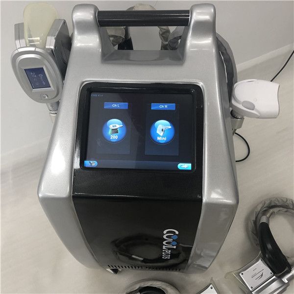 

new portable cryolipolysis machine for cryo double chin treatment and body fat removal weight loss cool scuplting has 4 handles