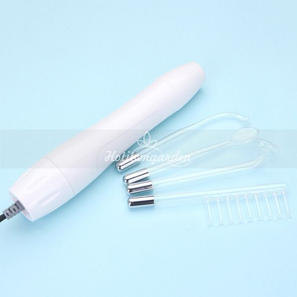 

high frequency skin rejuvenation spot removal acne treatment wrinkle remover facial care portable beauty face machine 4 glass probes