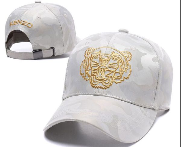 

2018 de igner ba eball cap new luxury men tiger head hat gold embroidered bone men women ca quette un hat gorra port cap hipping