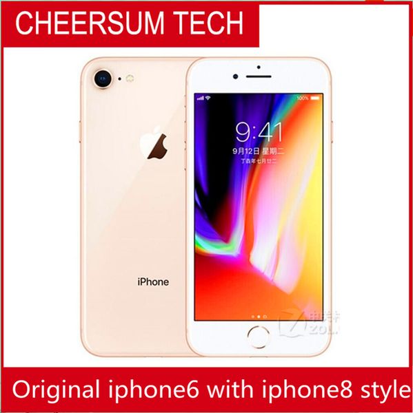 

бесплатная доставка оригинальный iphone 6 в 8 стилей 4,7 5,5 дюйма 64 гб 128 гб iphone 6 отремонтирован в iphone 8 cource collection