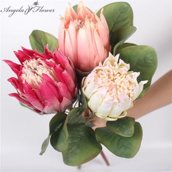 

silk single emperor flower two sizes choose artificial flower european style wedding decoration for home garden l decor 1pcs