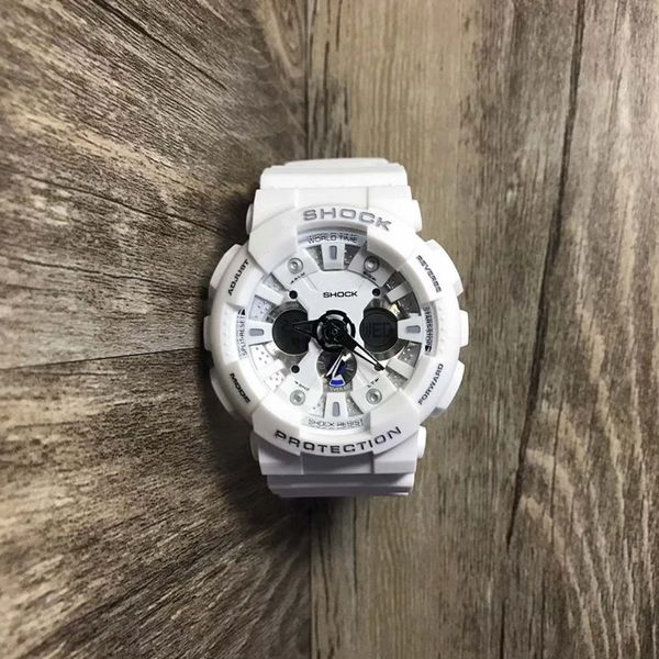 

New Shock Brand Military Sports Watch Men Casual Chronograph Rubber Watch Strap Waterproof LED Digital Clock Relogio Masculino
