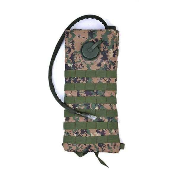 3L Outdoor Tactical Water Bag Hydration Bladder Zaino Camping Bottle Pouch Zaino idratazione sport zaino militare