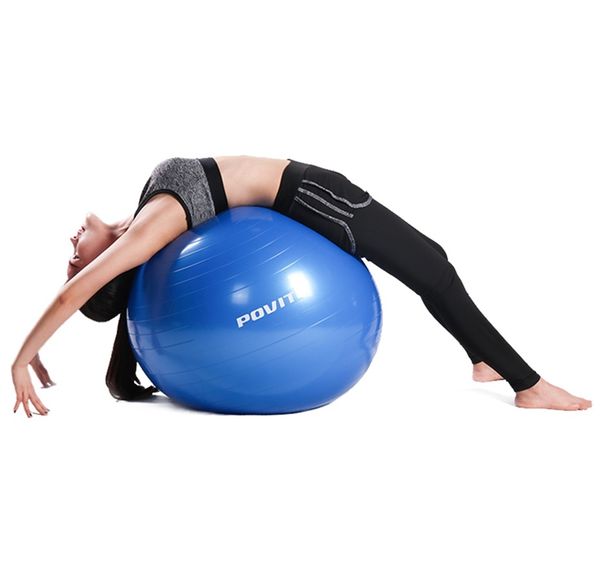 Povit 65cm Yoga Ball Fitness Gym Pilates Balance Fitball Exercise