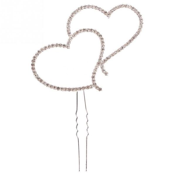 

1pc alloy rhinestone love heart cake er for wedding birthday anniversary decoration