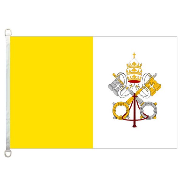 

vatican flag,90*150cm ,100% polyester, banner,digital printing