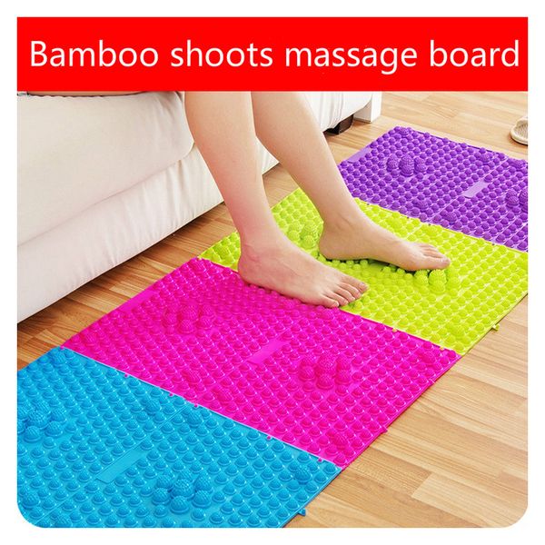 2019 Hot 39 28 Cm Bamboo Shoots Massage Board Yoga Mat Foot