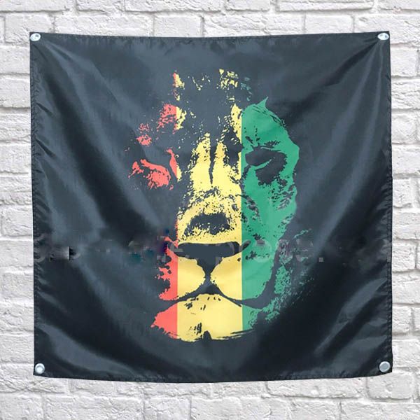 

Боб Марли флаг баннер полиэстер 120* 120 см повесить на стене 4 люверсы пользовательс