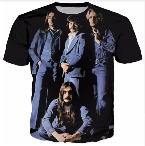 

wholesale-fashion mens/womens summer style status quo funny 3d print casual t-shirt dxr0081, White;black