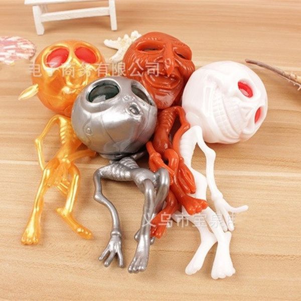 

Ku o kull originality alien gho t head queeze venting decompre ion queezing water ball halloween gift qui hy toy 3 6bq w